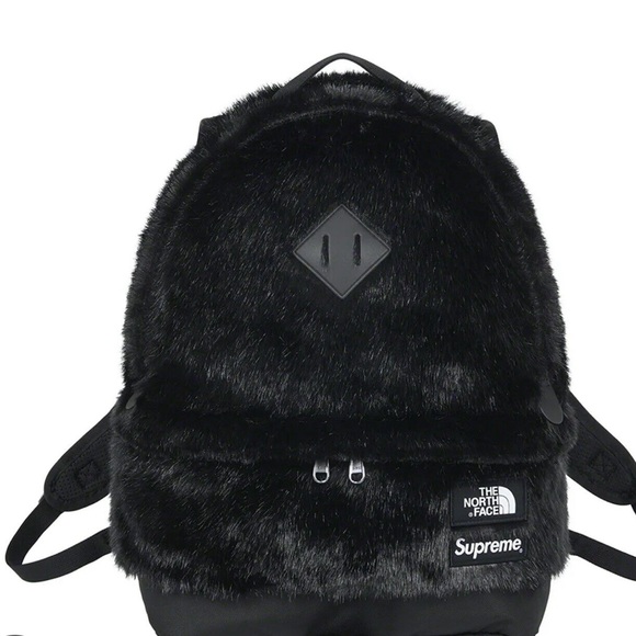 SUPREME THE NORTH FACE faux fur backpack - Picture 1 of 13